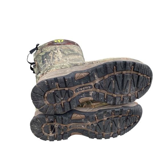 Tidewe Neoprene Rubber Hunting Boot Mens 5 Mossy Oak Camo Pull On Waterproof main image 8